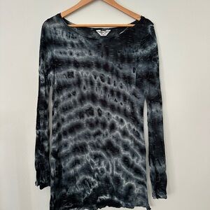 Hard Tail Black and Gray Long Sleeve Tee